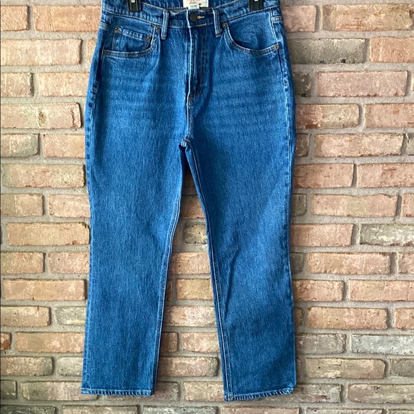 Kirkland Signature Denim - Kirkland Signature Blue Straight Jeans Timeless Style Size 6